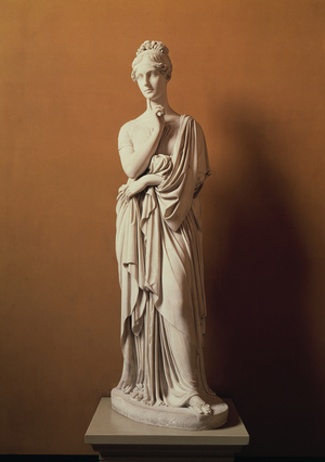 Bertel Thorvaldsen (1770-1844): Portrætstatue af Maria Fjodorovna Barjatinskaja. 1818-1825