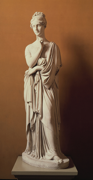 Bertel Thorvaldsen (1770-1844): Portrætstatue af Maria Fjodorovna Barjatinskaja. 1818-1825